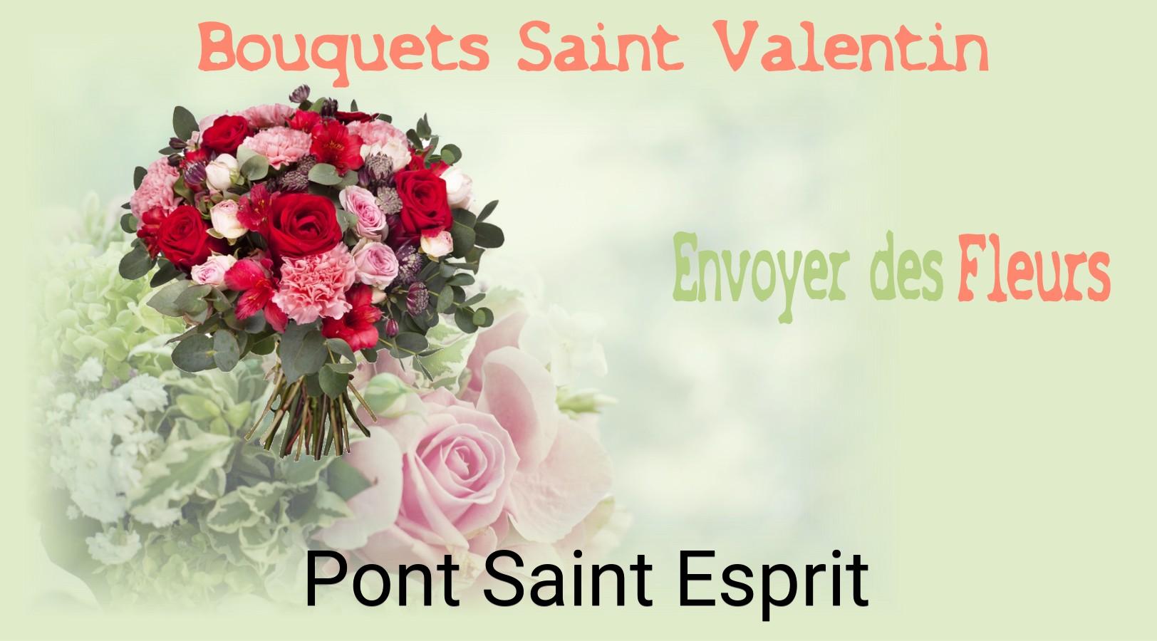 Roses de Saint-Valentin livrées à Pont-Saint-Esprit